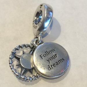 PANDORA Jewelry - PANDORA COMPASS ROSE DANGLE CHARM PANDORA Jewelry - PANDORA COMPASS ROSE DANGLE CHARM